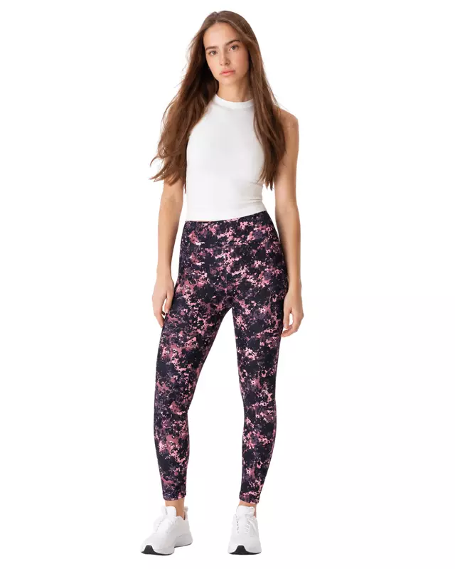High-Waisted Printed Leggings
