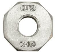 GlobalMa, 2" Male x 3/4 Female thread reducer bushing pipe fitting, Stainless steel SS 304 NPT