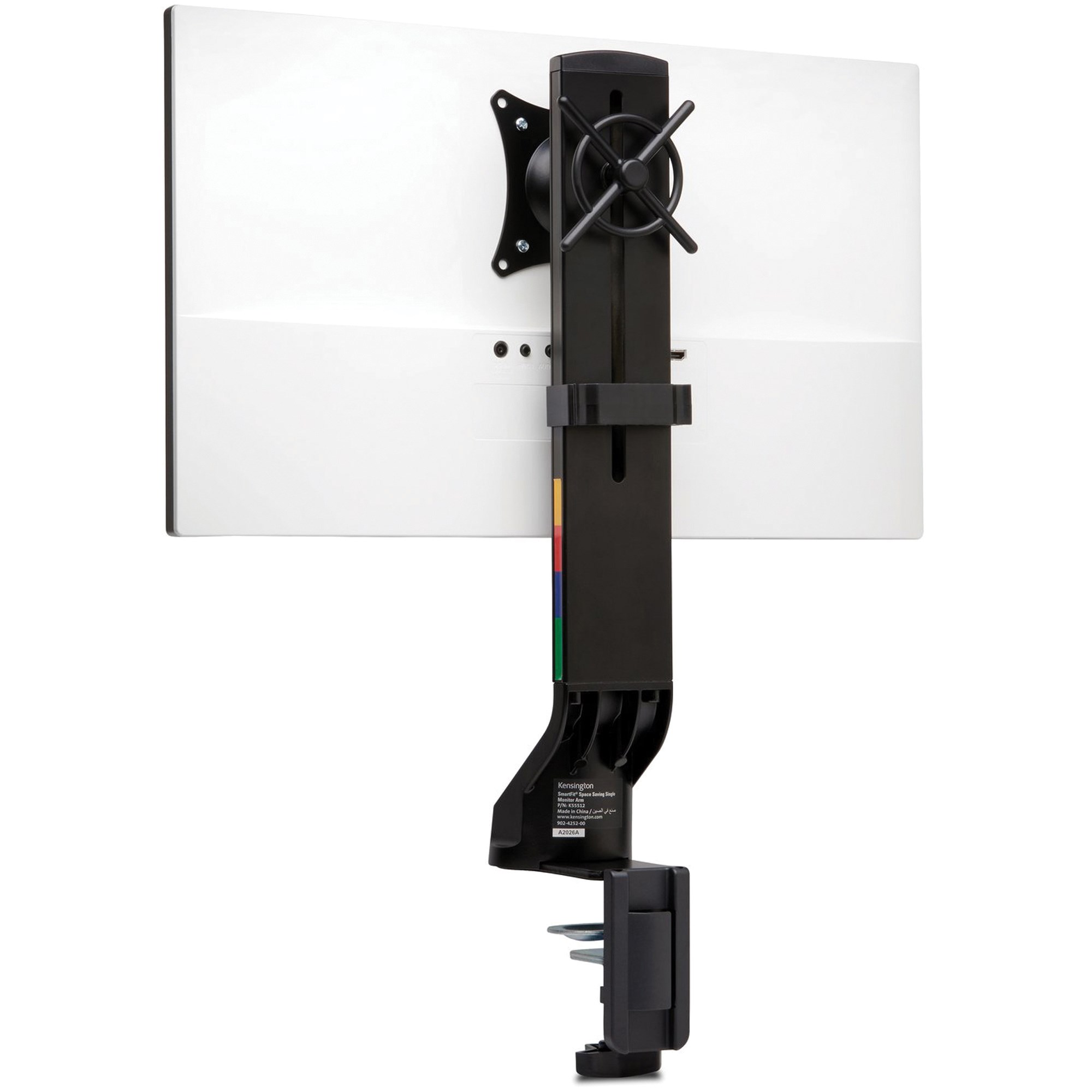 Kensington SmartFit Space Saving Single Monitor Arm Black