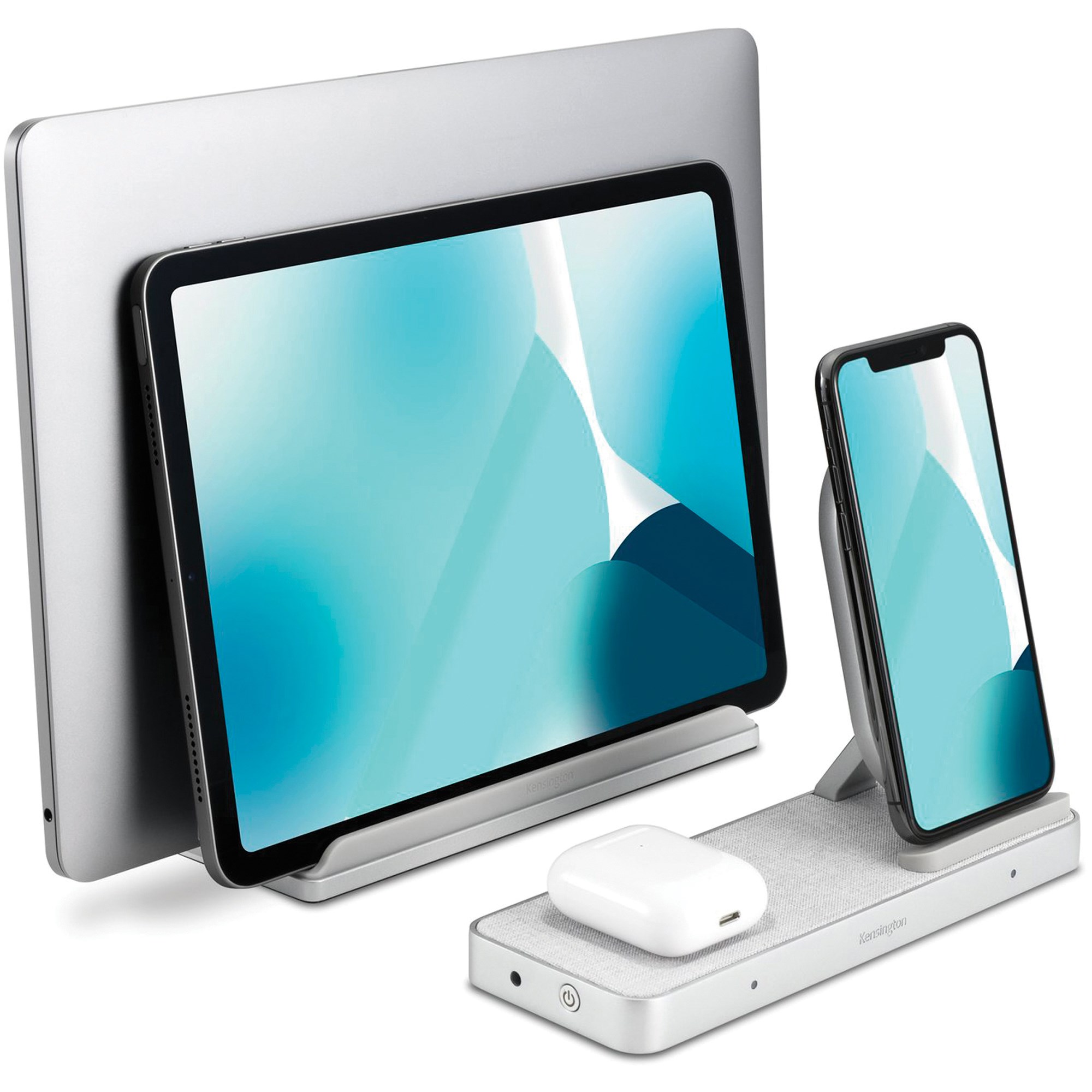 Kensington StudioCaddy With QI Wireless Charging  For Apple Devices Silver