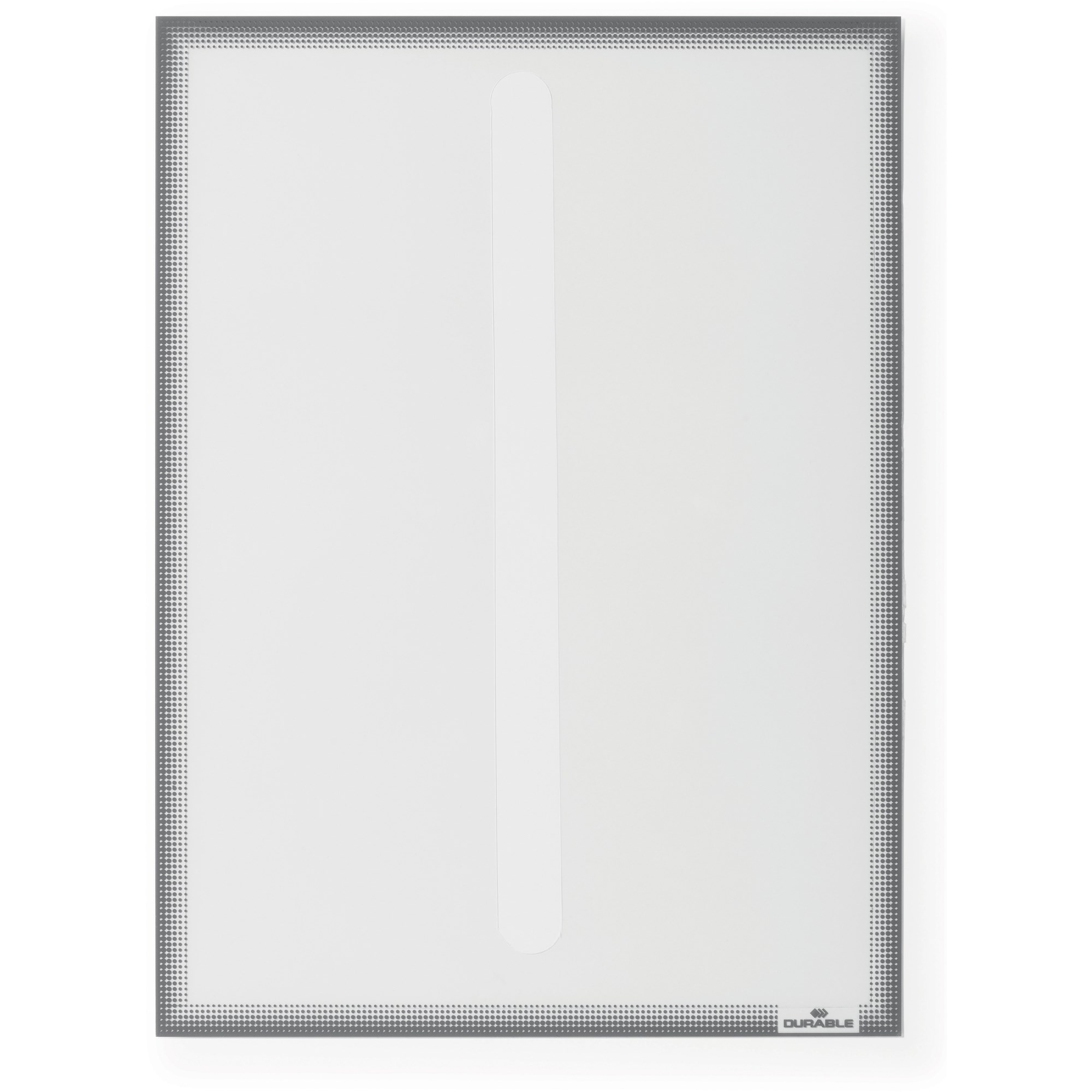 Durable Duraframe Static Cling Info Pocket A4 Grey
