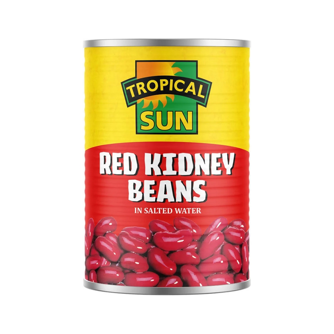 25833     Tropical Sun Red Kidney Beans 400g X 12