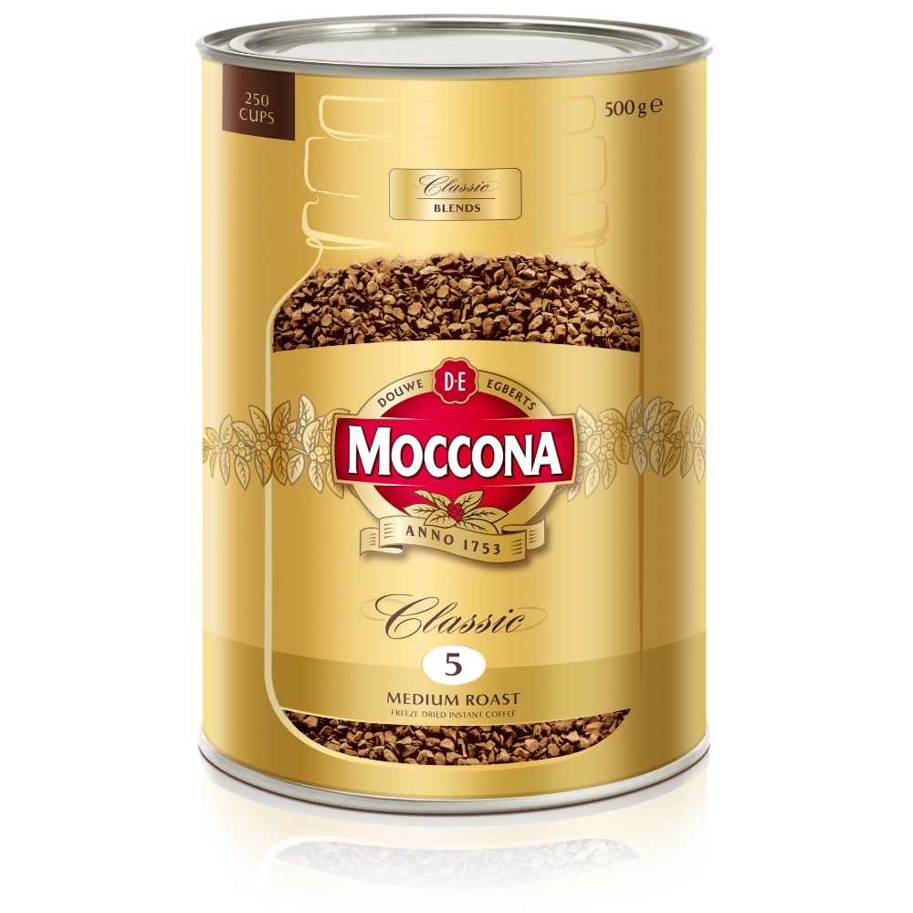 Moccona Classic Medium Roast Coffee 500gm Can
