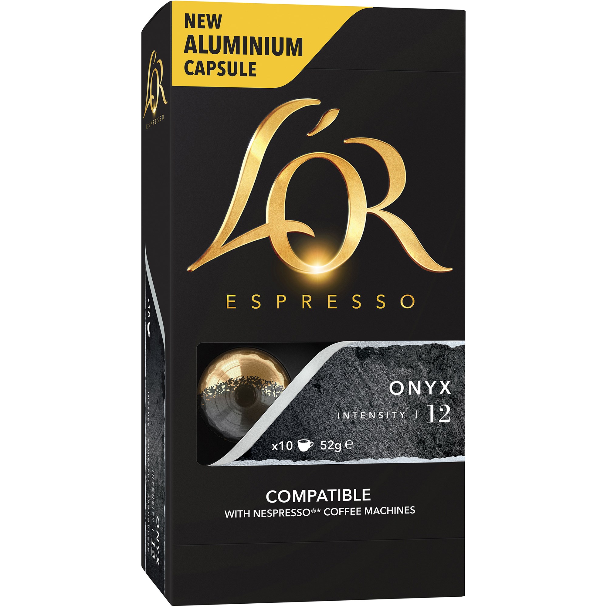 L'OR Espresso Coffee Capsules Onyx Box  Of 100
