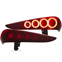 Toyota Supra A90/A91 LED Sequential Taillights (2019–2024) – Smoked or Red Clear