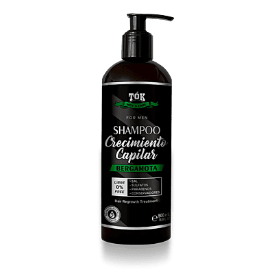 Shampoo Bergamota 500 ml. Marca Tok