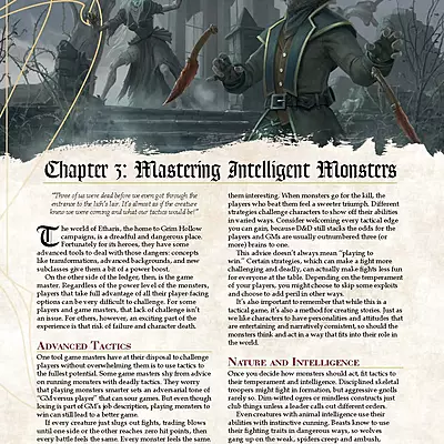 5E -D&D - Grim Hollow Monster Grimoire (Ghostfire Gaming)