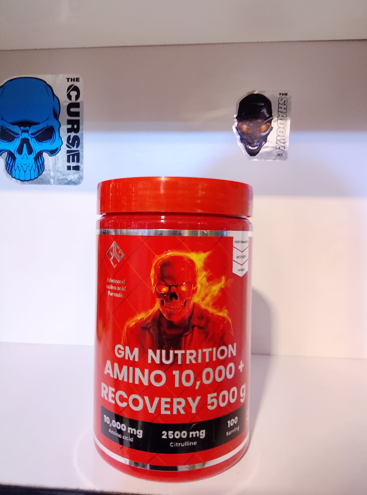 GM Nutrition Amino 10,000 + Recovery 500g | امينو 10000 ريكفري جي إم