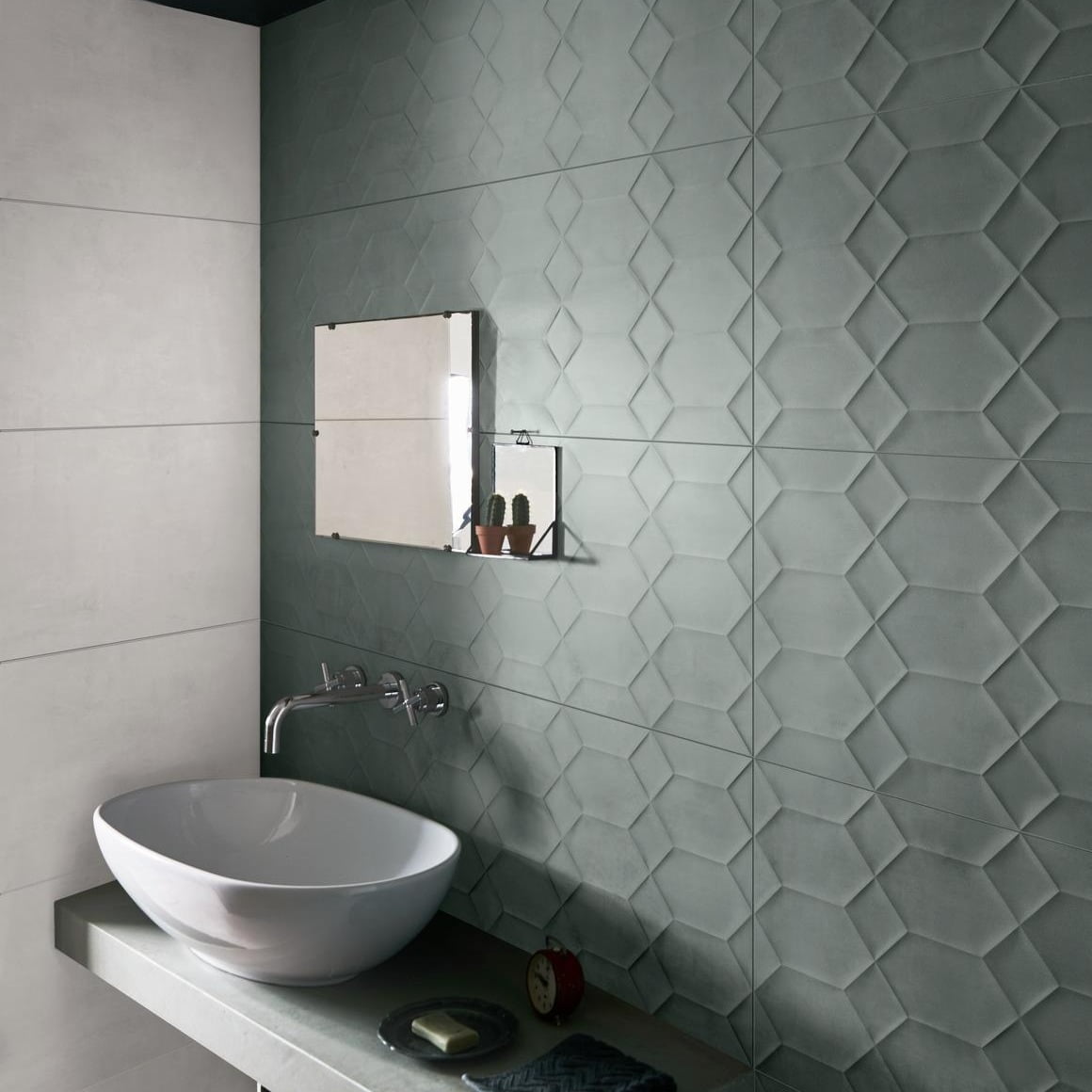 Faianta RAGNO by MARAZZI, RESINA BIANCO RETTIFICATO 6mm 40X120, R79U