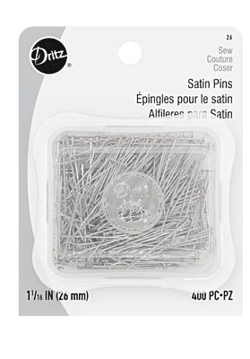 400 SATIN PINS #17 - 1-1/16
