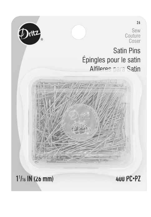 400 SATIN PINS #17 - 1-1/16