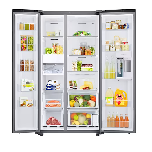 RS28CB760A7NAP, Refrigeradora SXS 28" bespoke. Azul y Blanco WIFI, SAMSUNG