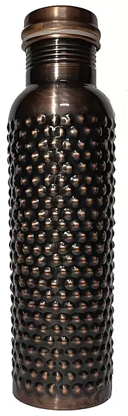 Jointless screw capped copper bottle 950ML 26