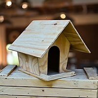 Wooden Bird House