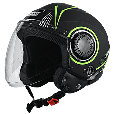 STUDDS URBAN SUPER D1 MATT BLACK N5 YELLOW C/V (XL)