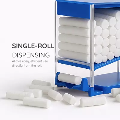 Cotton Roll Dispenser-Press Type