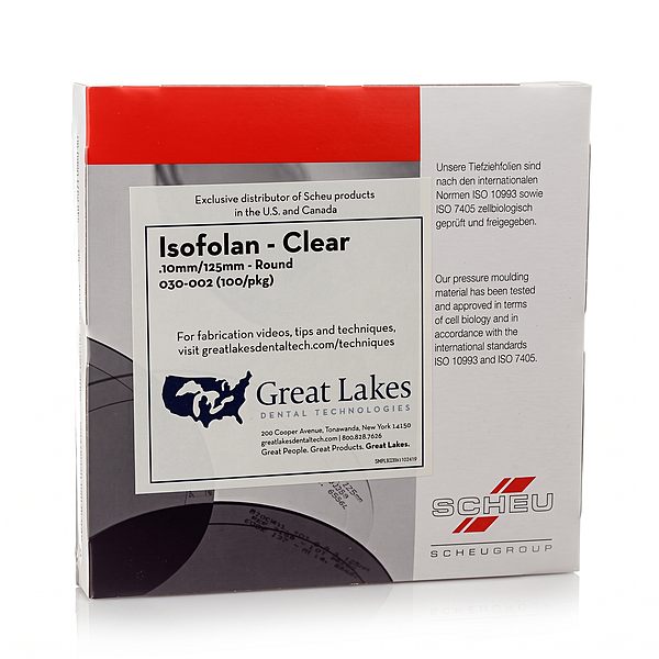 Isofolan 0.10/125mm Round (100P)