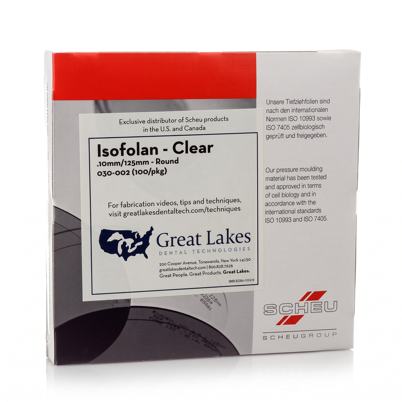 Isofolan 0.10/125mm Round (100P)