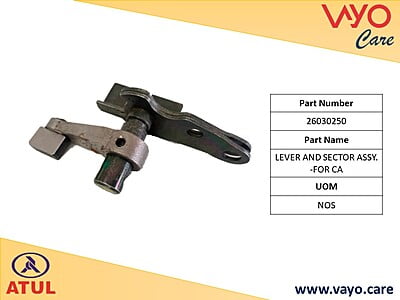 LEVER AND SECTOR ASSY. -FOR CA - 26030250 - GEM CARGO