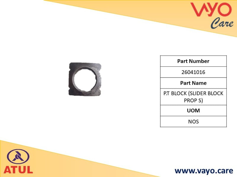 P.T.BLOCK (SLIDER BLOCK PROP S - 26041016 - GEMINI ULTRA