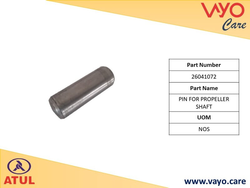 PIN FOR PROPELLER SHAFT - 26041072 - GEMINI ULTRA