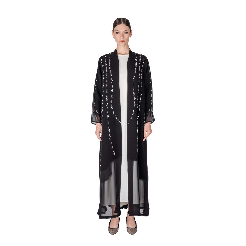 Couture Abaya A-Line 26056