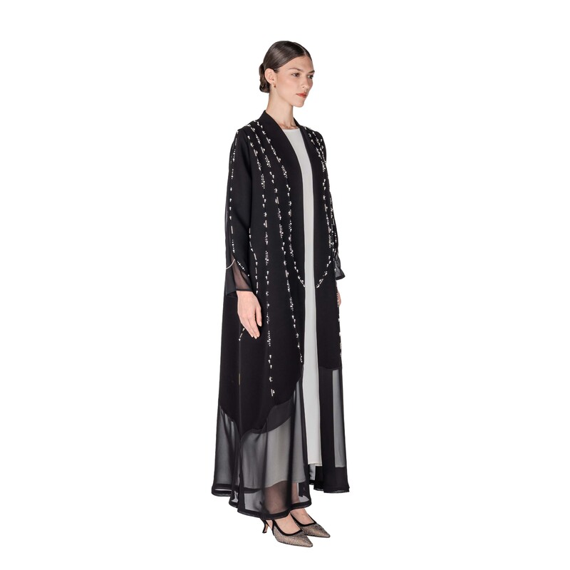 Couture Abaya A-Line 26056