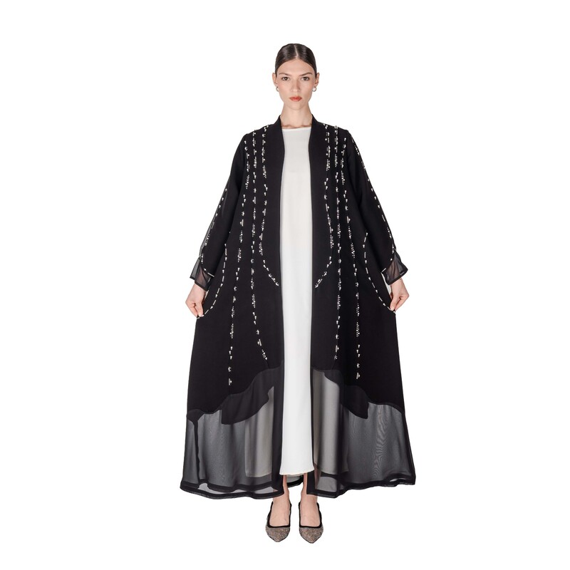Couture Abaya A-Line 26056