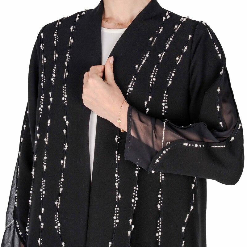 Couture Abaya A-Line 26056