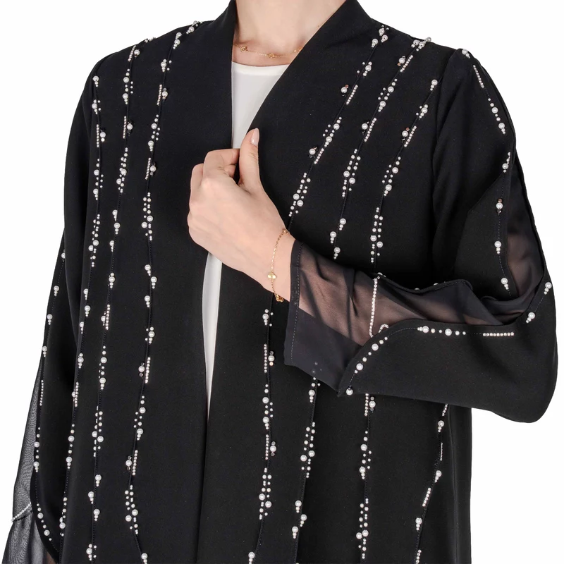 Couture Abaya A-Line 26056