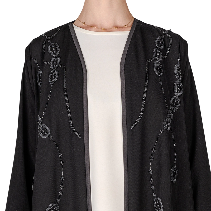 Couture abaya A-Line 26087