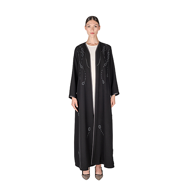 Couture abaya A-Line 26087