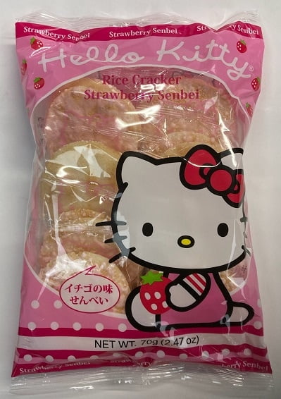 Hello Kitty Senbei (Strawberry)_12/2.47oz