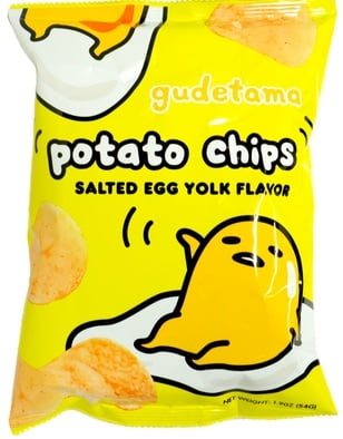 Gudetama Potato Chips Salted Egg York Flavor 54g_12/1.9oz