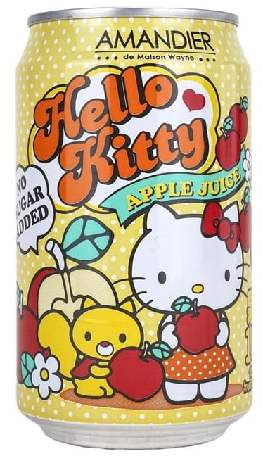 AMANDIER Hello Kitty Apple Juice 320ml_12/10.8 oz