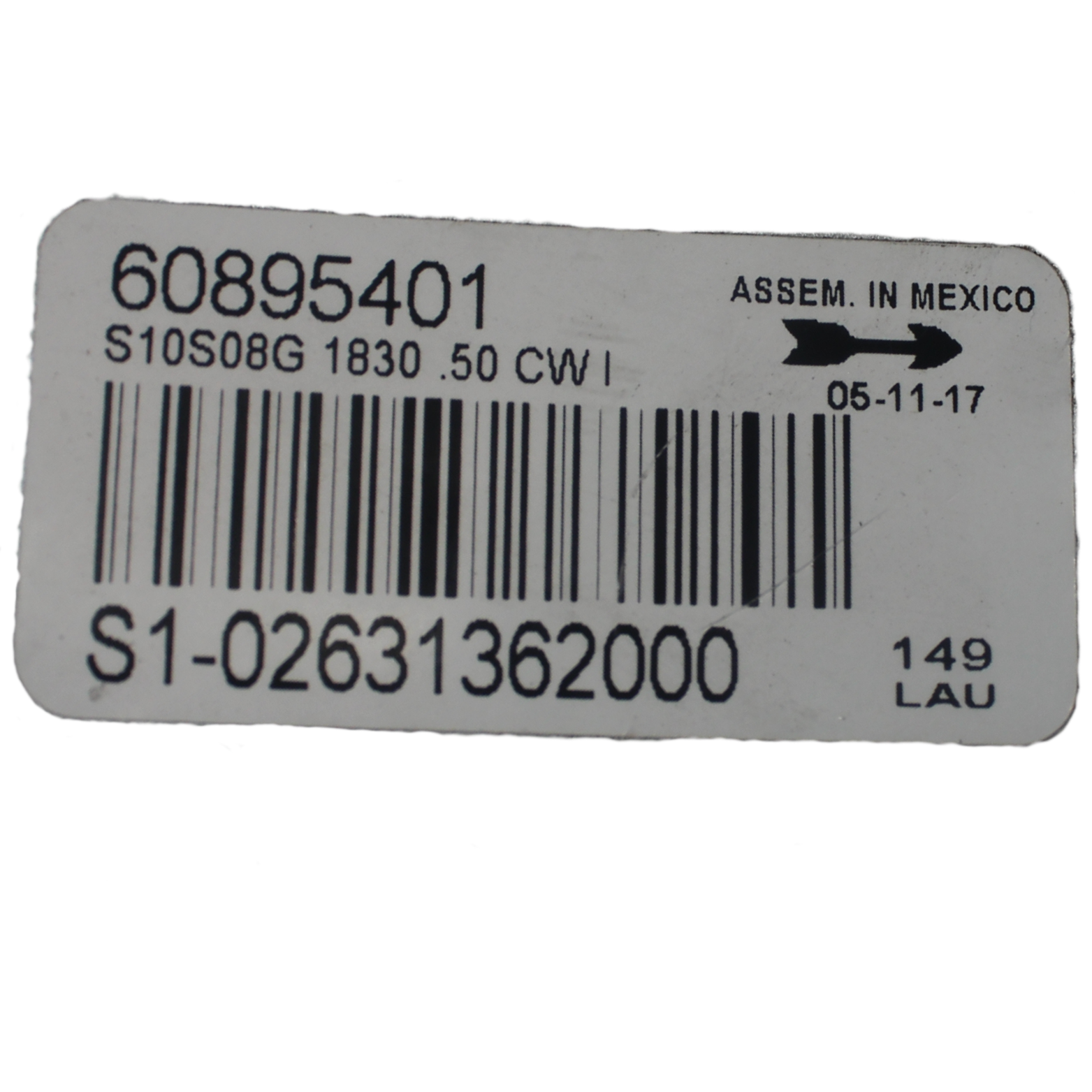 Aspa Acero Galv, Central York, 2 Hojas, Flecha 1/2, Diametro 18 Pulg, Grados 30, Rotacion CW - 2631362000