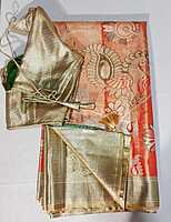 J154: Ready To Ship Beautiful Saree With Stitched Blouse J154: Ready To Ship Beautiful Saree With Stitched Blouse