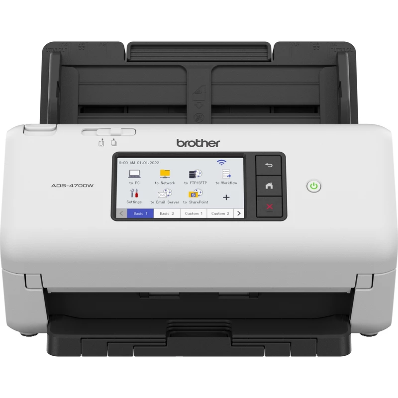 Brother ADS-4700W Professional Desktop Document Scanner White