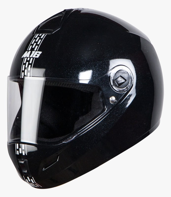 STEELBIRD M 16 GLOSSY BLACK C/V (L)