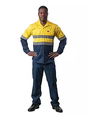 Hi-Viz Vented Workshirt