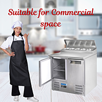 This refrigerator is a must-have for any kitchen that wants to keep their salads fresh and delicious This refrigerator is a must-have for any kitchen that wants to keep their salads fresh and delicious