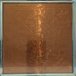 Mandhhiram Naraghosha Yantram with glass frame