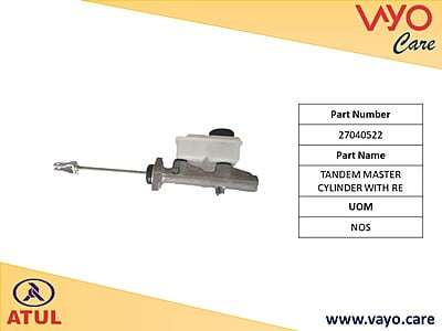 TANDEM MASTER CYLINDER WITH RE - 27040522 - GEM CARGO
