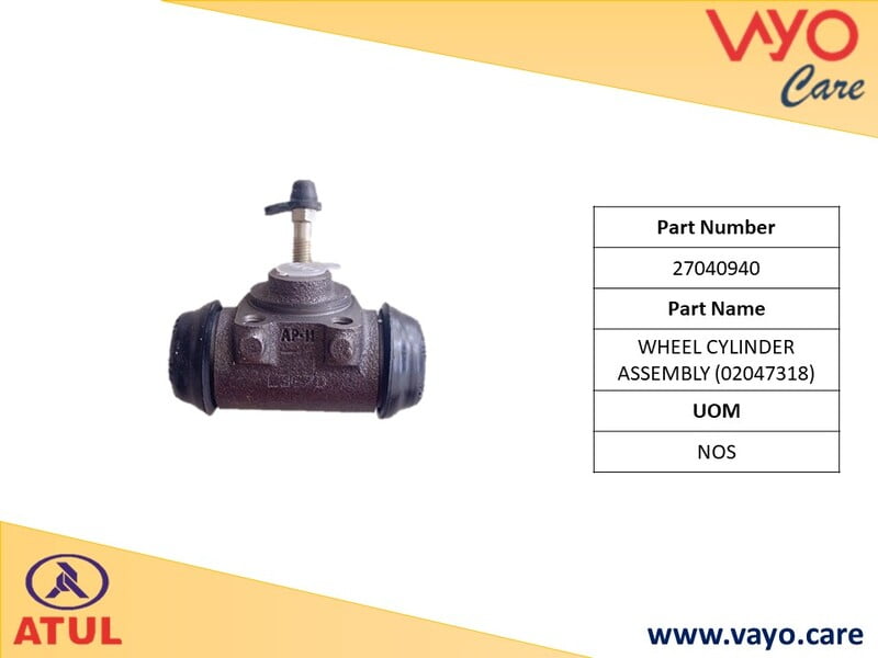 WHEEL CYL. ASSEMBLY [02047318 - 27040940 - GEM CARGO