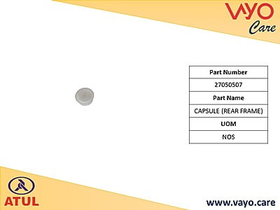 CAPSULE (REAR FRAME) - 27050507 - GEM CARGO