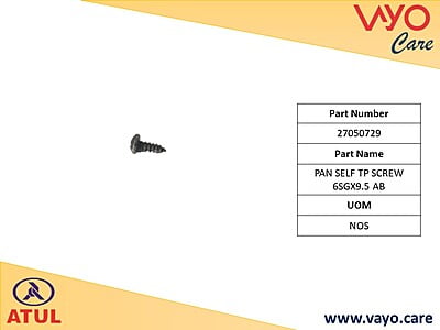 PAN SELF TP SCREW 6SGX9.5 AB - 27050729 - GEM CARGO