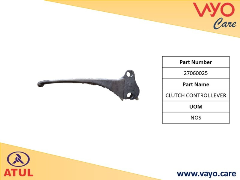 CLUTCH CONTROL LEVER - 27060025 - GEM CARGO