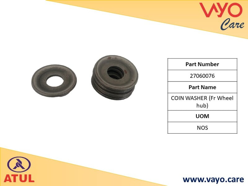 COIN WASHER (FR WHEEL HUB) - 27060076 - GEMINI ULTRA