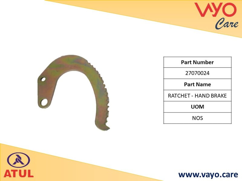 RATCHET - HAND BRAKE - 27070024 - GEMINI ULTRA