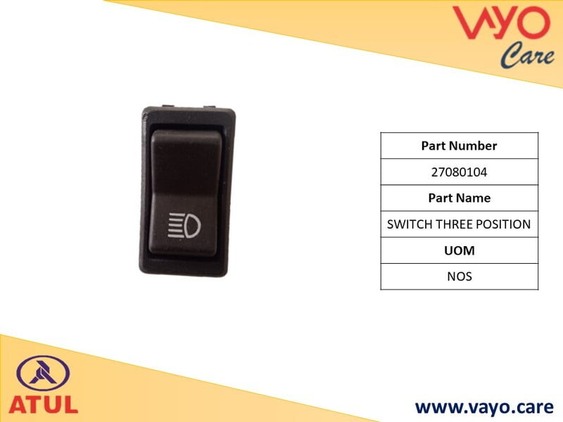 SWITCH THREE POSITION - 27080104 - GEMINI ULTRA